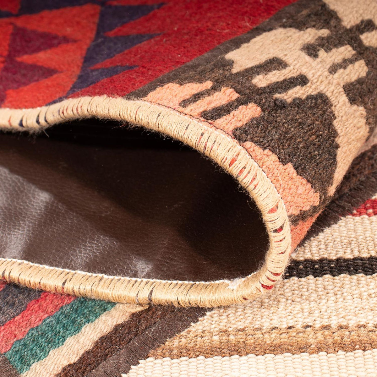 Alfombra de patchwork - 200 x 150 cm - multicolor