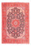 Alfombra persa - Ghom - 240 x 172 cm - rojo claro
