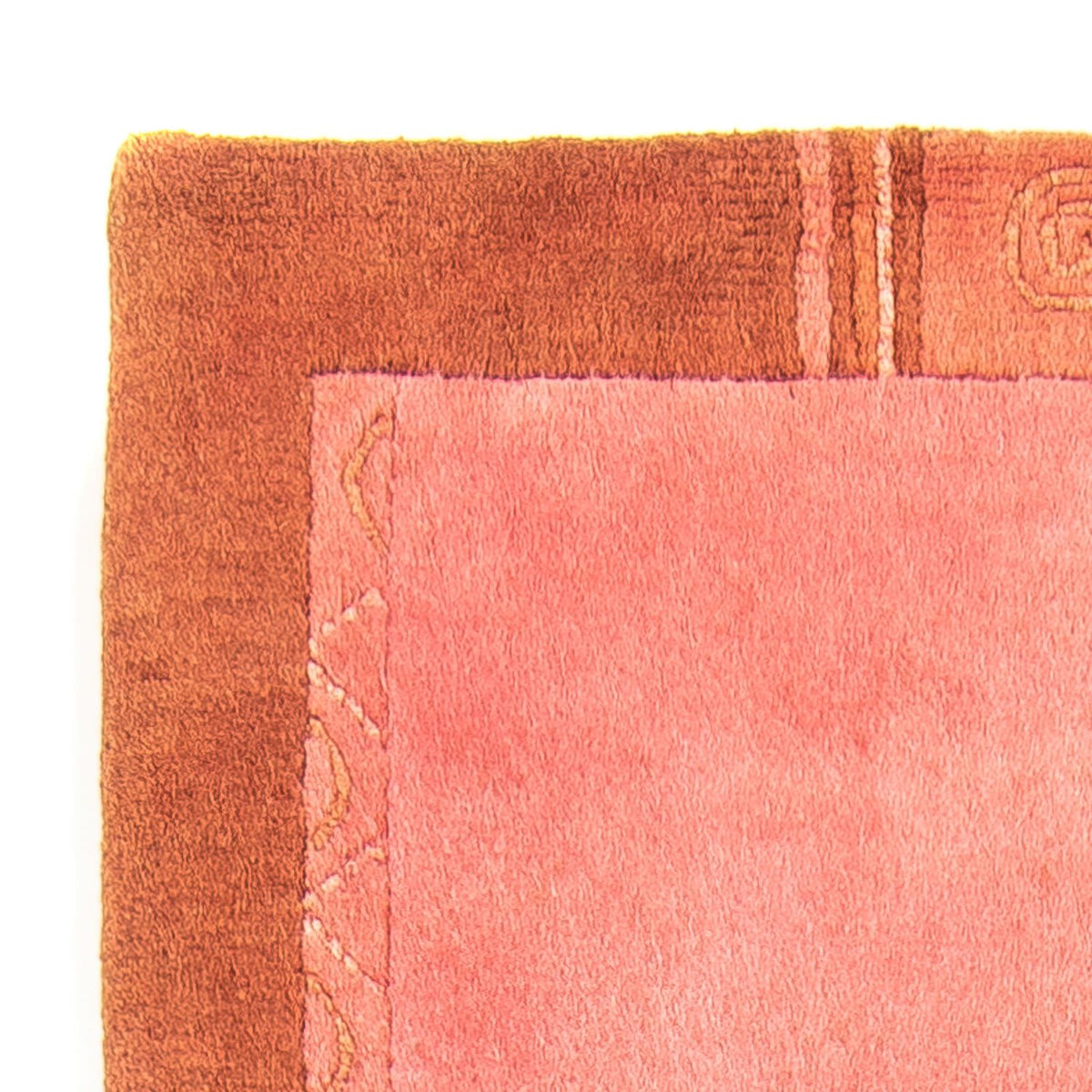 Alfombra de pasillo Alfombra de Nepal - 231 x 81 cm - rosa