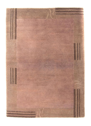 Alfombra de Nepal - 180 x 124 cm - chocolate claro