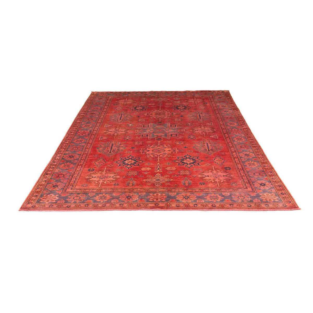Alfombra Ziegler - Kazak - 231 x 184 cm - rojo claro