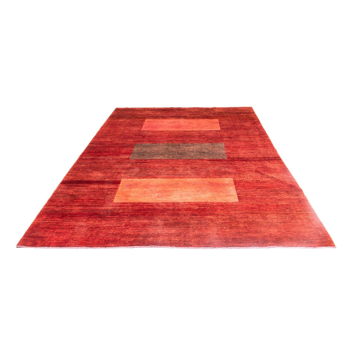 Alfombra Gabbeh - Loribaft Persa - 288 x 202 cm - rojo