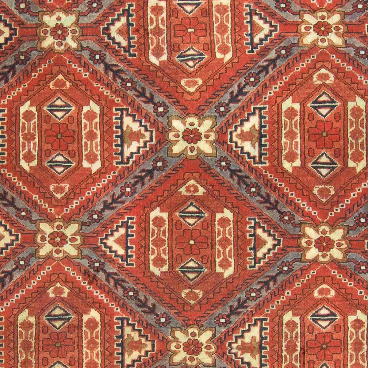 Alfombra afgana - Hatschlu - 285 x 208 cm - óxido