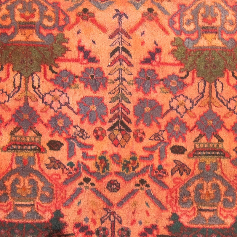 Alfombra persa - Clásica - 208 x 124 cm - rojo claro