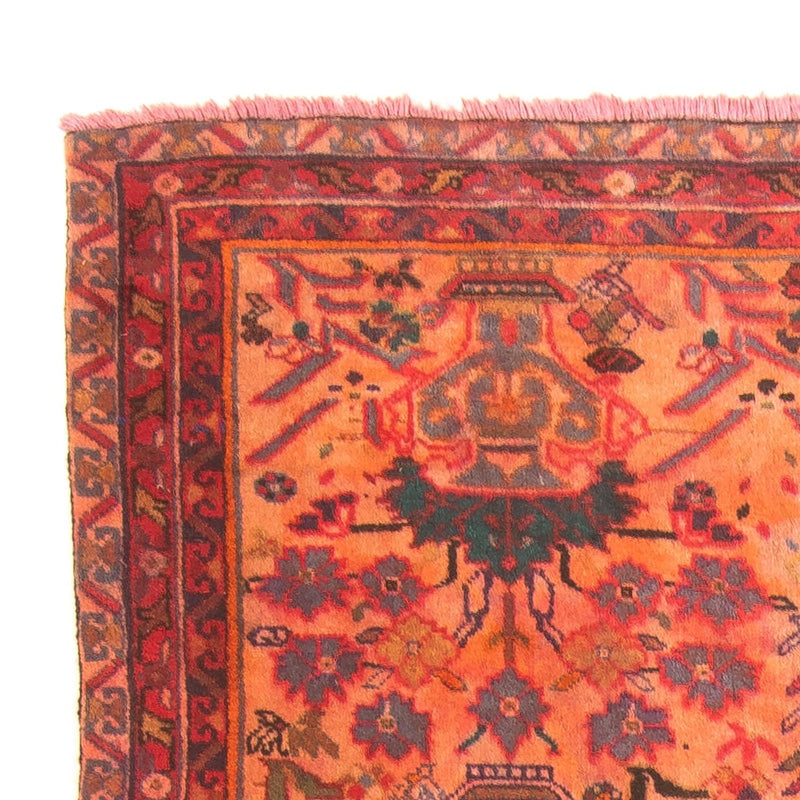 Alfombra persa - Clásica - 208 x 124 cm - rojo claro