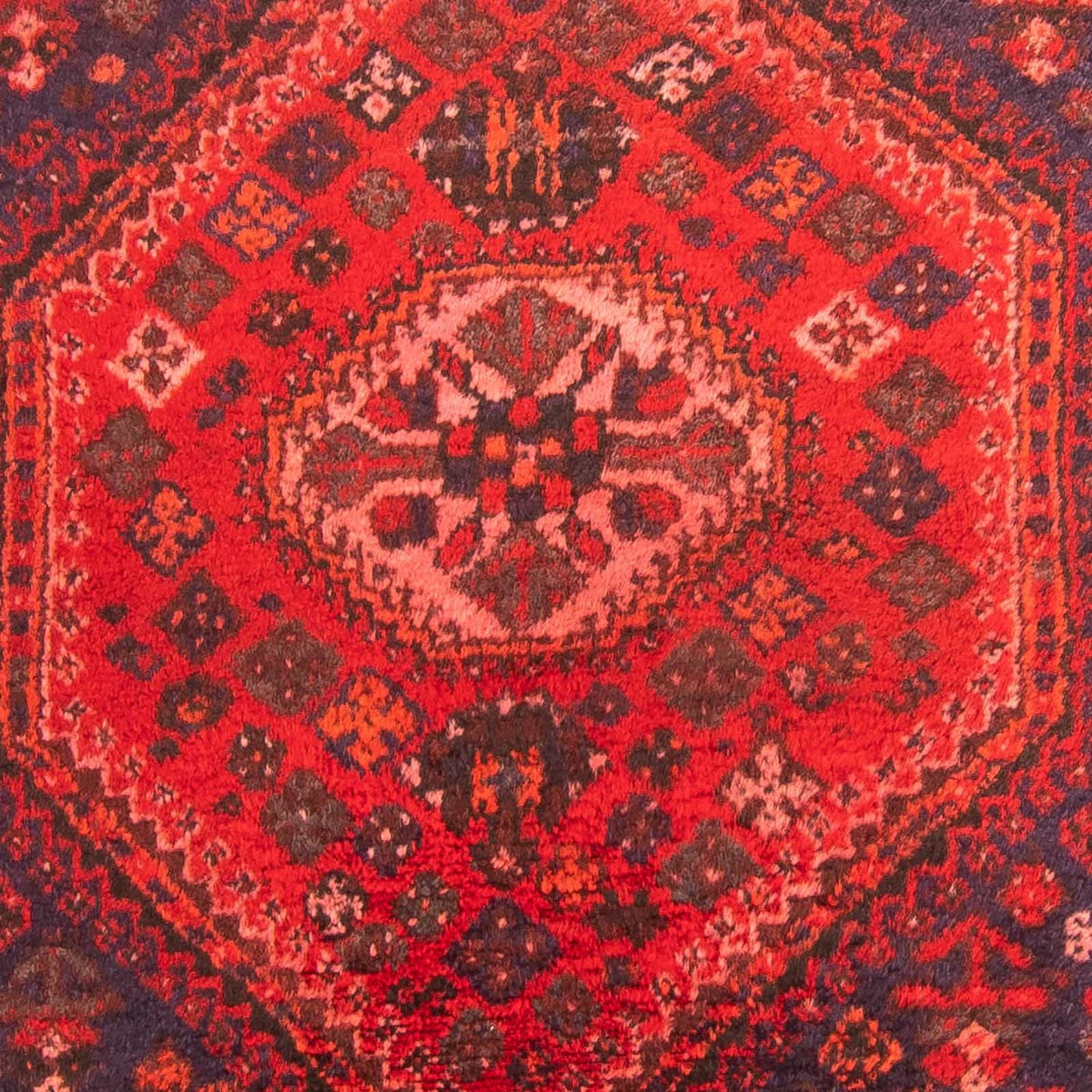 Alfombra persa - Nómada - 189 x 139 cm - rojo