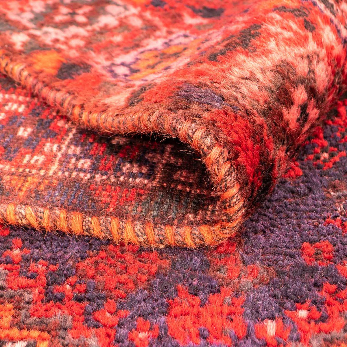 Alfombra persa - Nómada - 189 x 139 cm - rojo