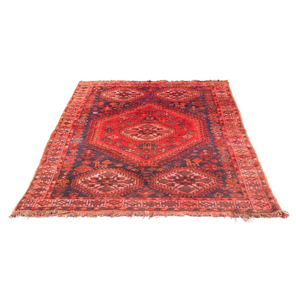 Alfombra persa - Nómada - 189 x 139 cm - rojo