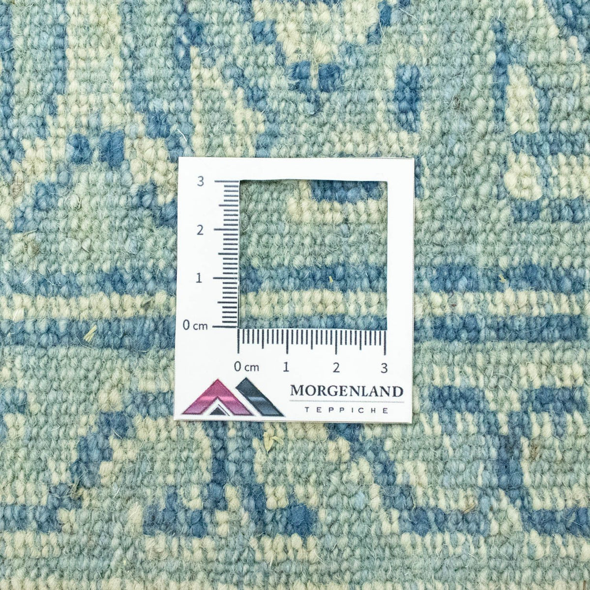 Alfombra de diseño - 301 x 258 cm - azul claro