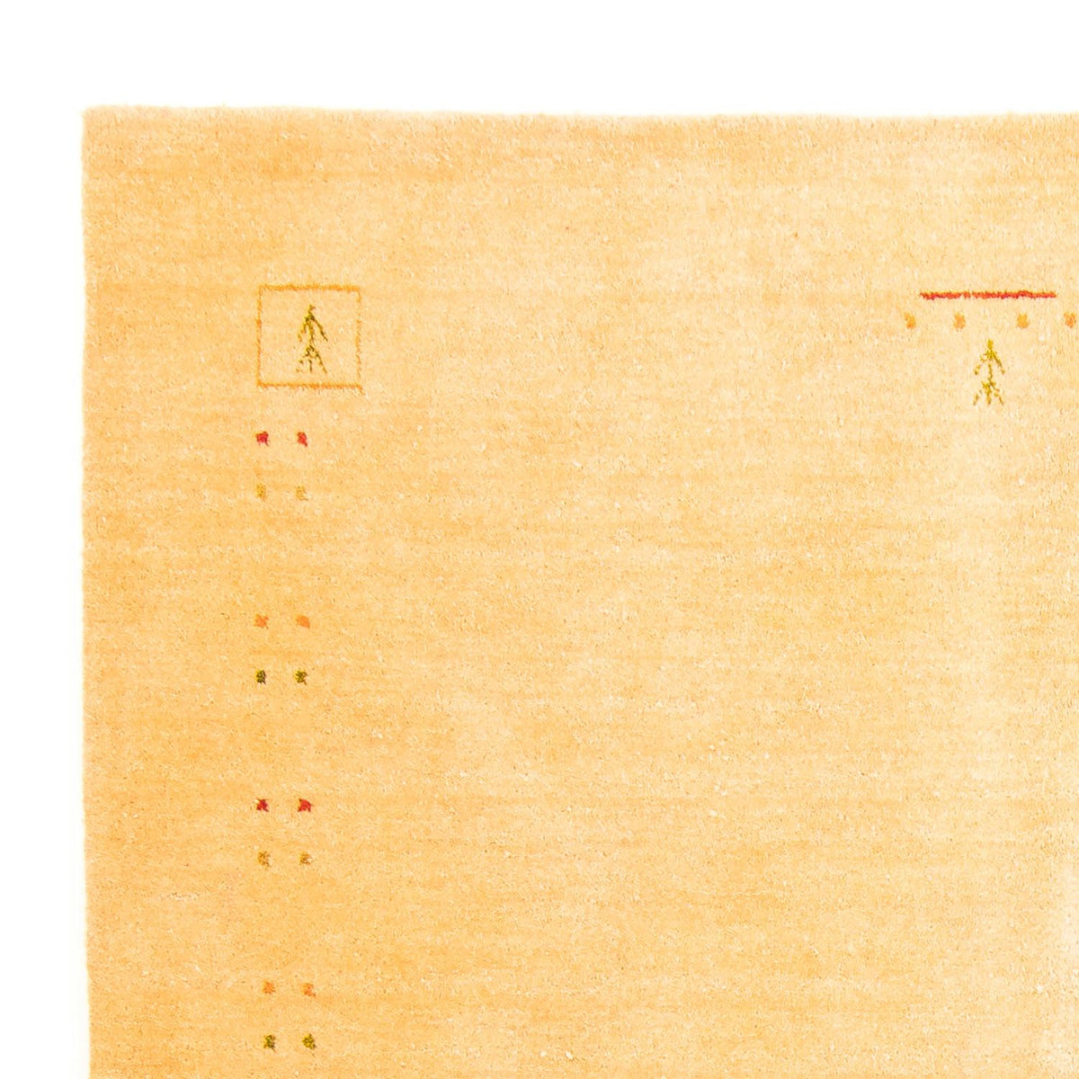 Alfombra Gabbeh - Indus - 241 x 170 cm - beige