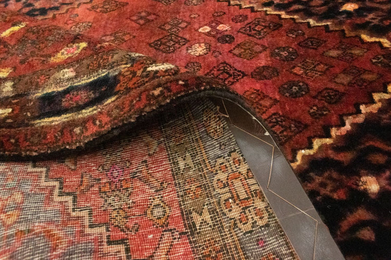 Alfombra persa - Bidjar - 206 x 135 cm - naranja