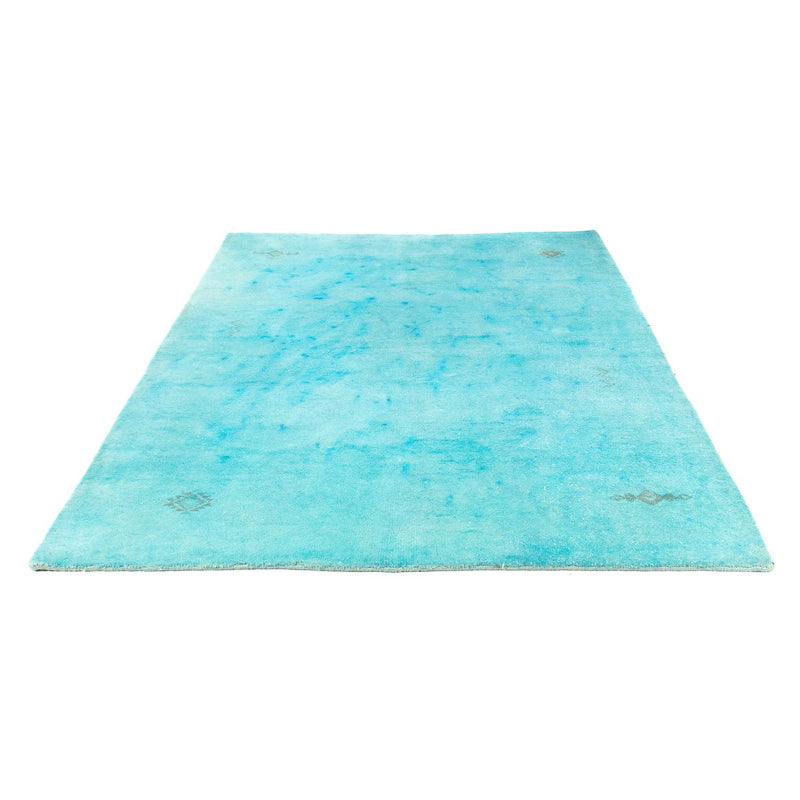 Alfombra Gabbeh - Indus - 197 x 129 cm - turquesa