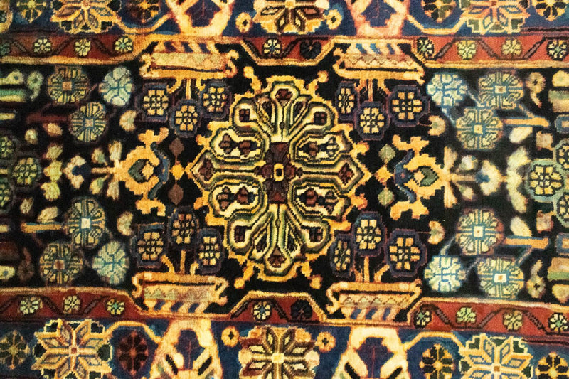 Alfombra persa - Nómada - 172 x 90 cm - azul