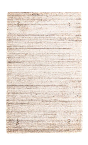 Alfombra Gabbeh - Loribaft Softy - 95 x 60 cm - beige