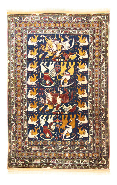 Alfombra afgana 128x195cm - Alfombra oriental