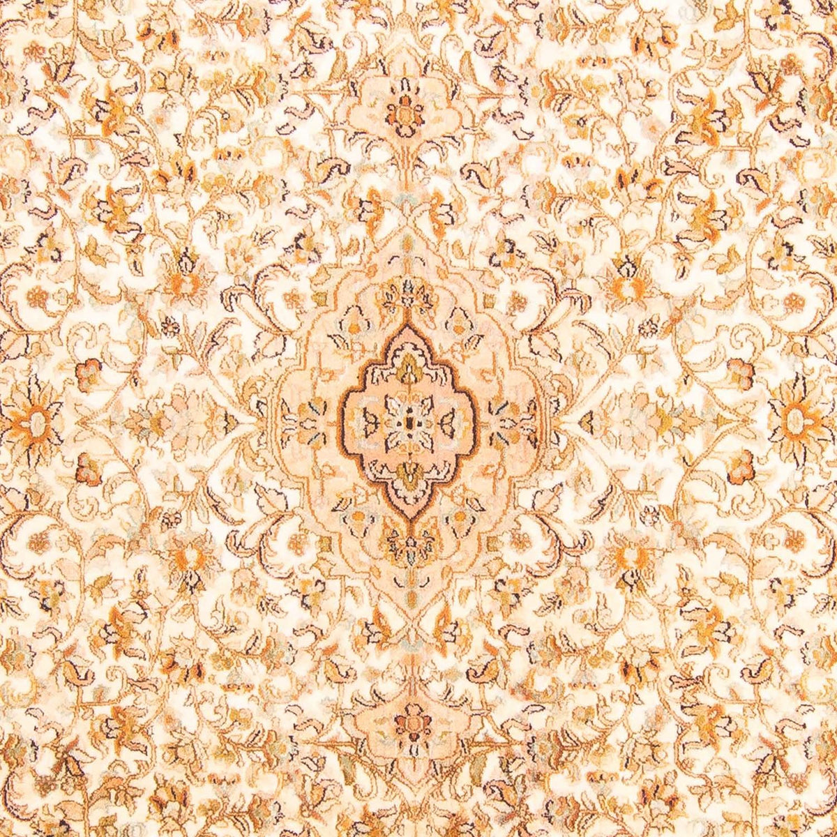 Alfombra de seda - Seda de Cachemira - 270 x 186 cm - beige
