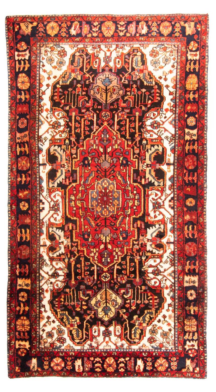 Alfombra de pasillo Alfombra persa - Nómada - 290 x 145 cm - rojo oscuro