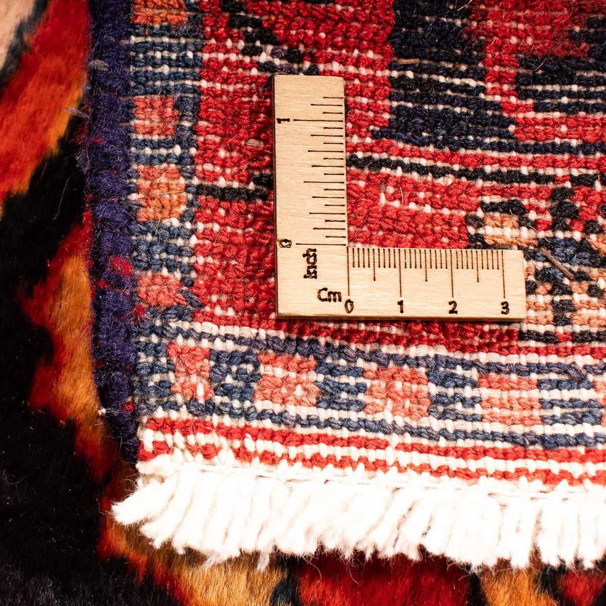 Alfombra de pasillo Alfombra persa - Nómada - 290 x 145 cm - rojo oscuro