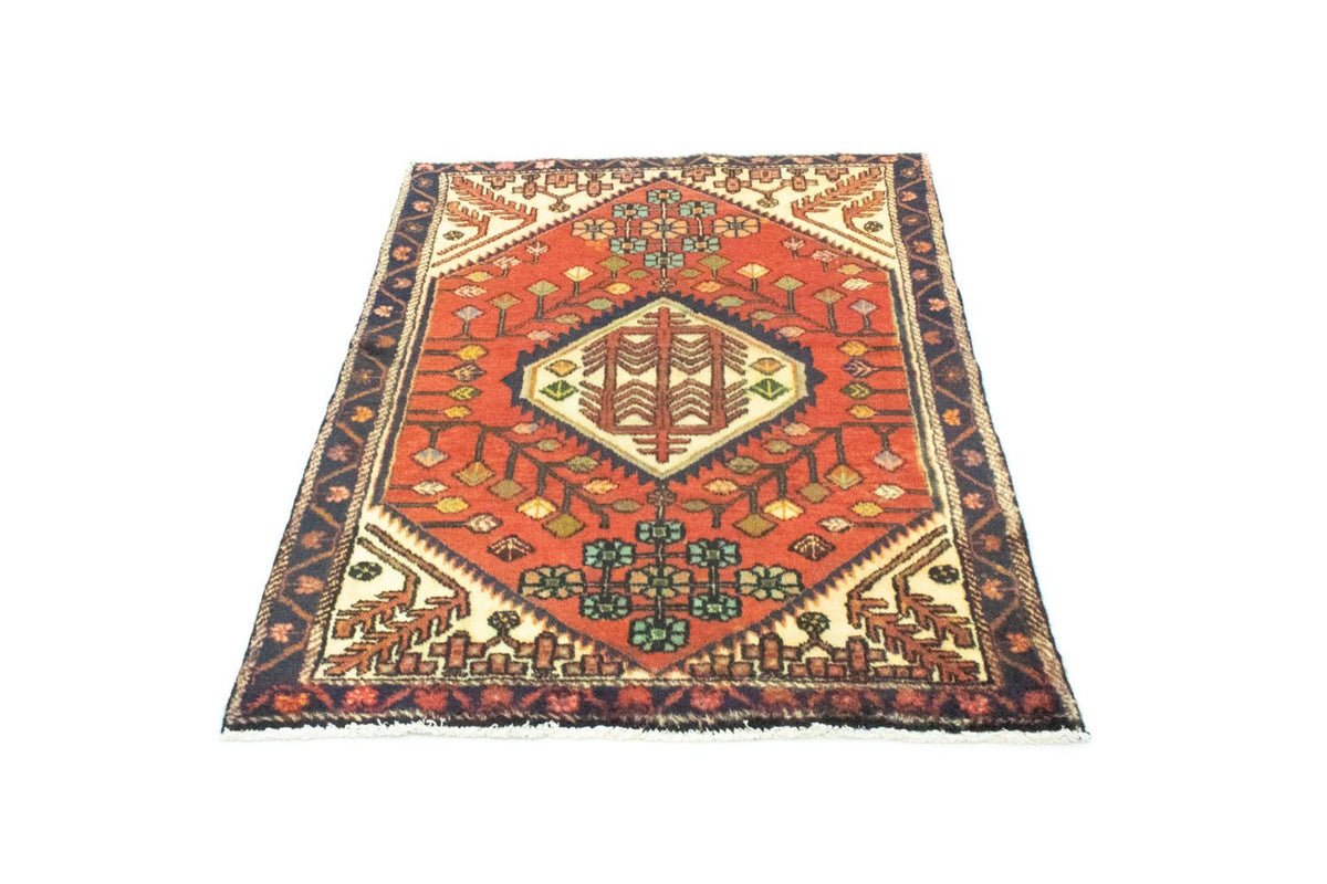 Alfombra persa - Nómada - 143 x 106 cm - naranja