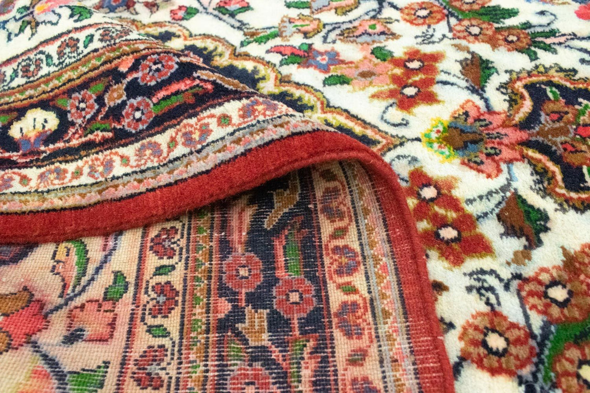 Alfombra persa - Ghom - 145 x 102 cm - beige