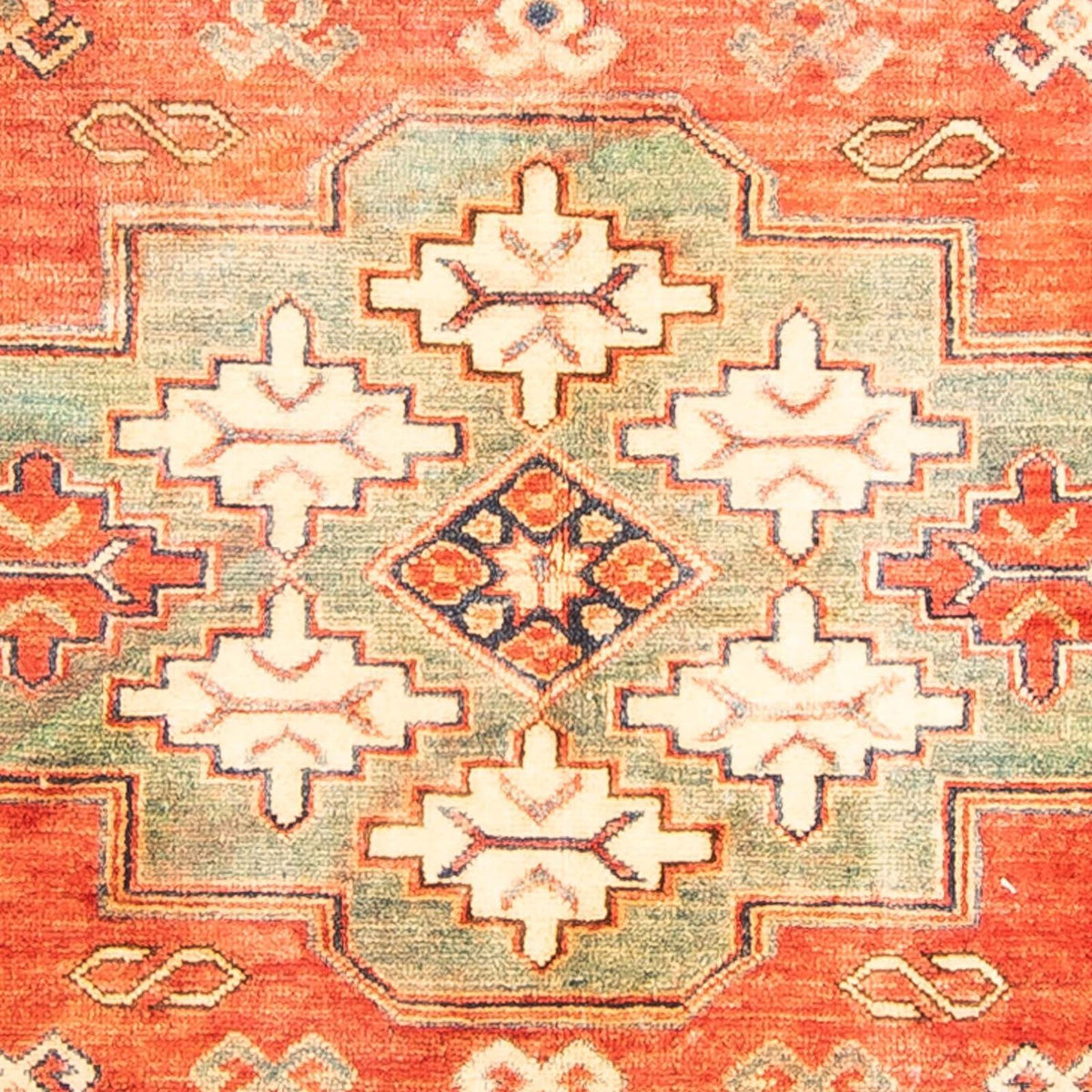 Alfombra Ziegler - Kazak - 265 x 190 cm - rojo claro