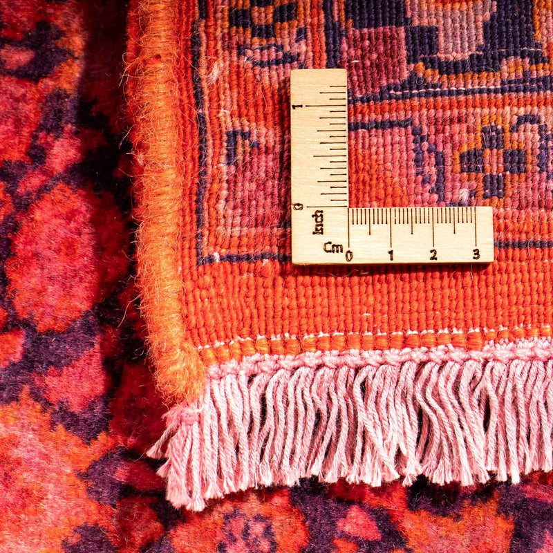 Alfombra persa - Bidjar - 280 x 205 cm - rojo claro