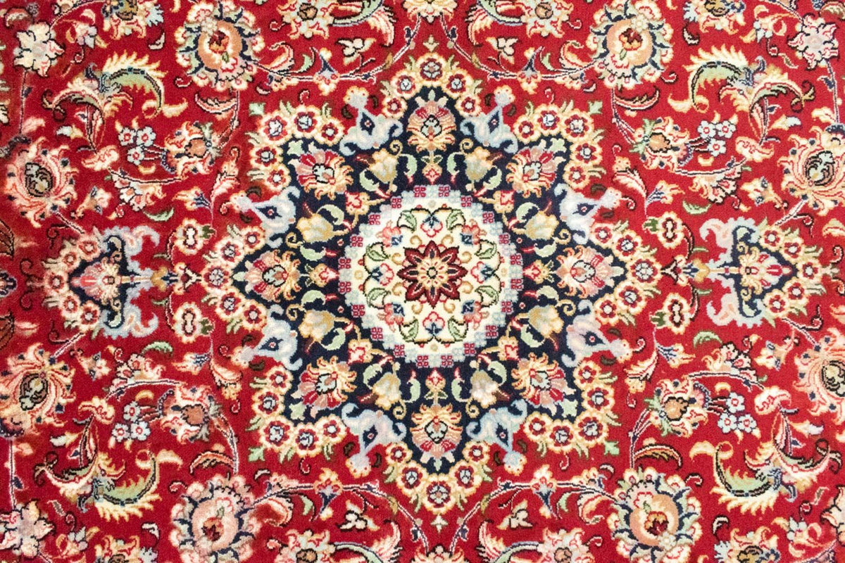 Alfombra persa - Ghom - 235 x 170 cm - rojo