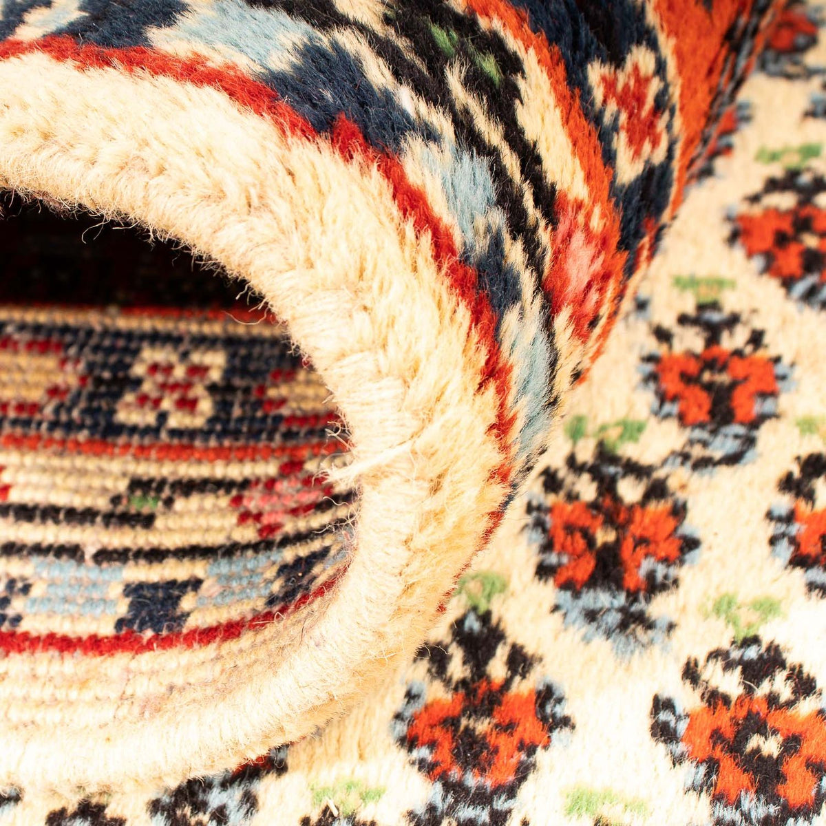 Alfombra oriental - Mir - Indus - 238 x 174 cm - beige