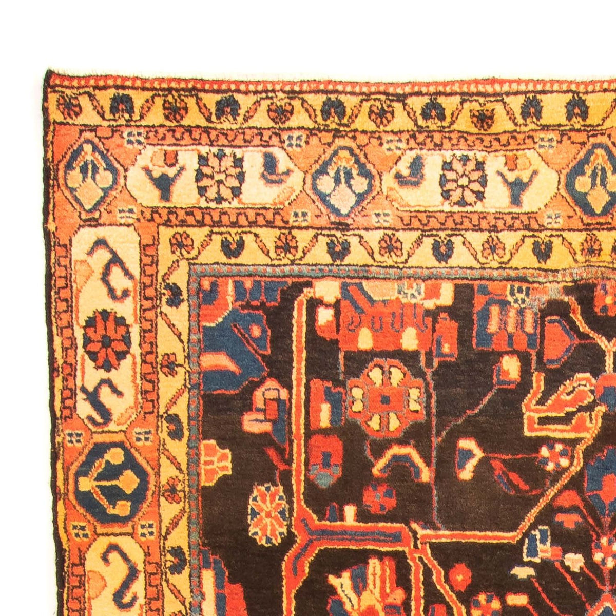 Alfombra persa - Nómada - 293 x 150 cm - multicolor