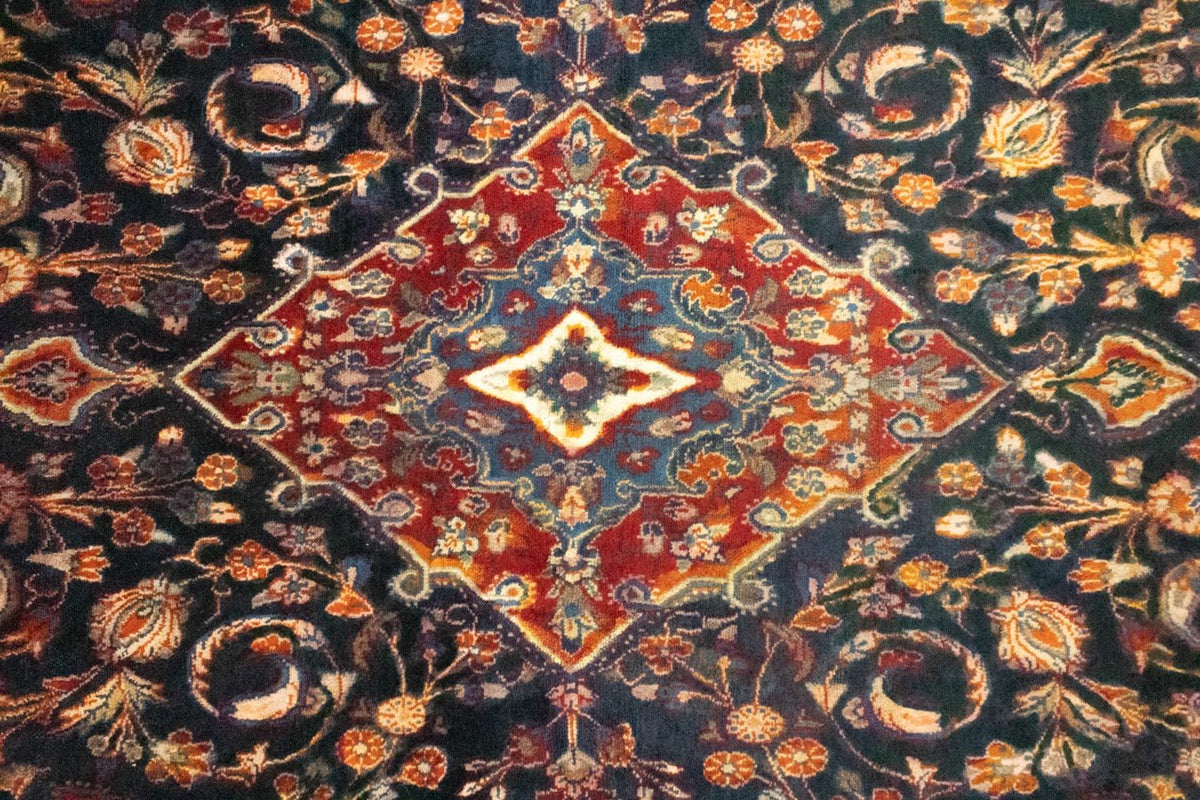 Alfombra de pasillo Alfombra persa - Nómada - 227 x 129 cm - azul