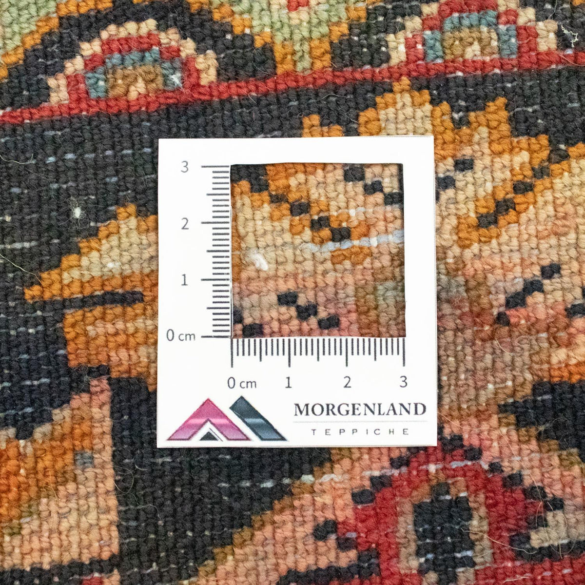 Alfombra Turkaman - 87 x 67 cm - azul oscuro