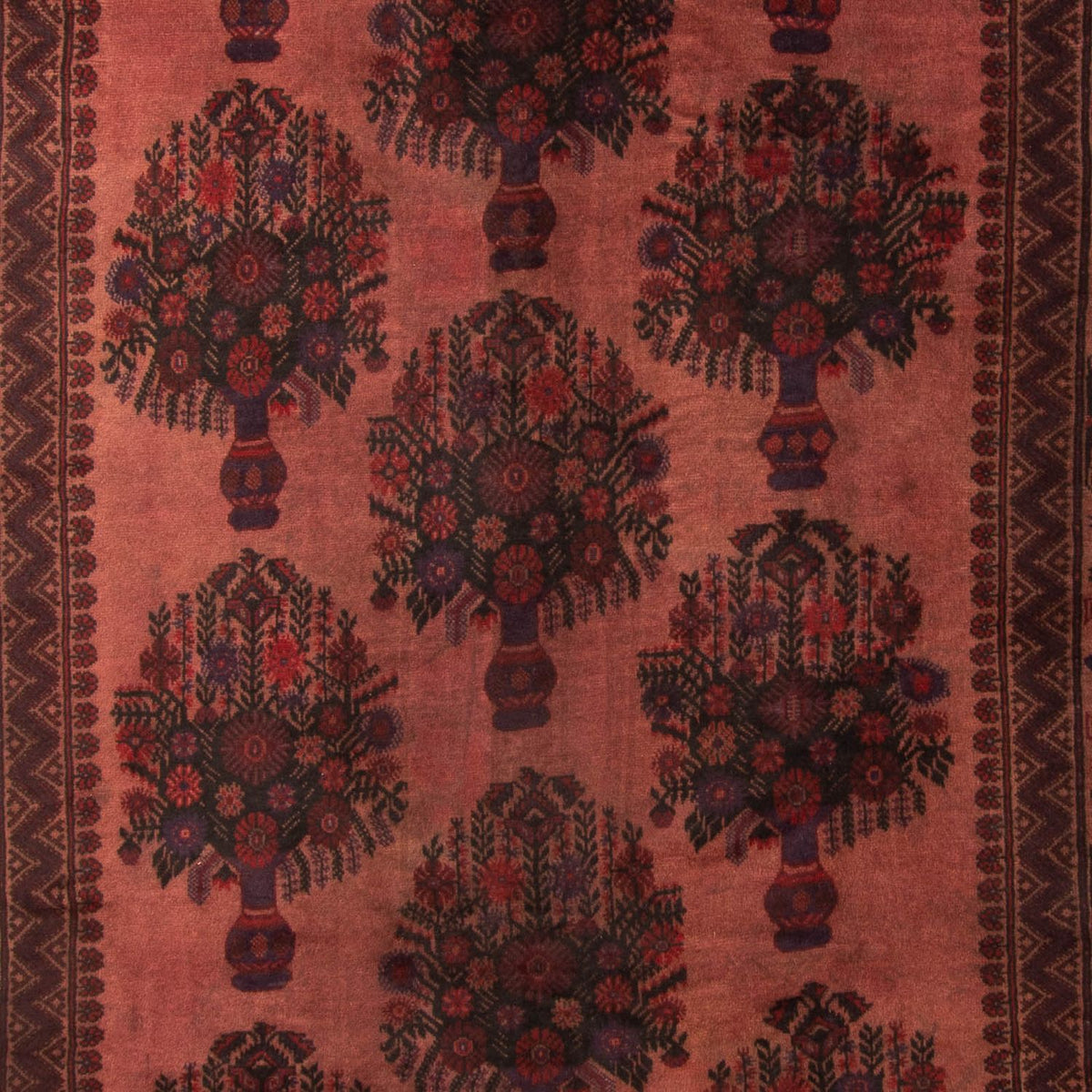 Alfombra afgana - 303 x 200 cm - multicolor