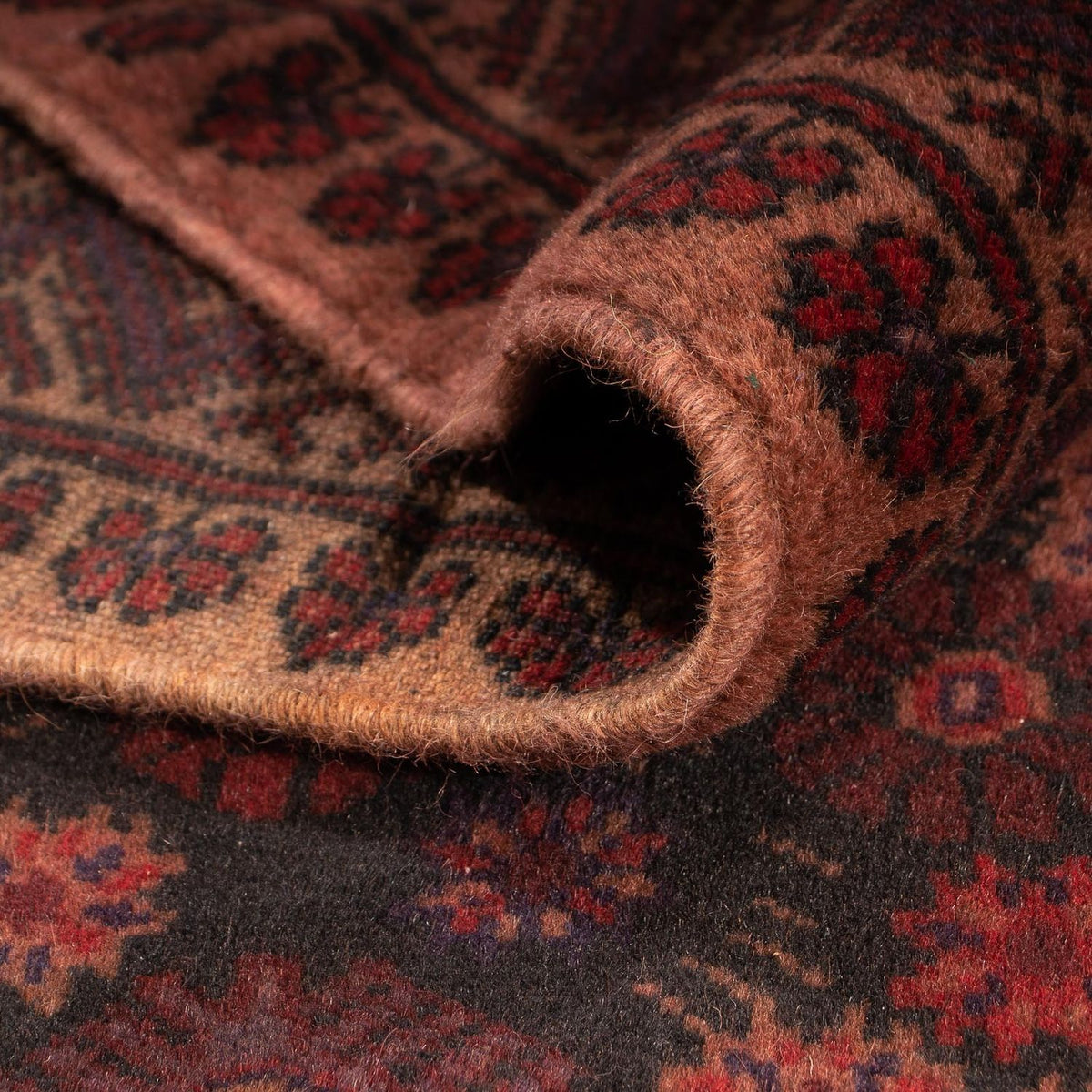 Alfombra afgana - 303 x 200 cm - multicolor