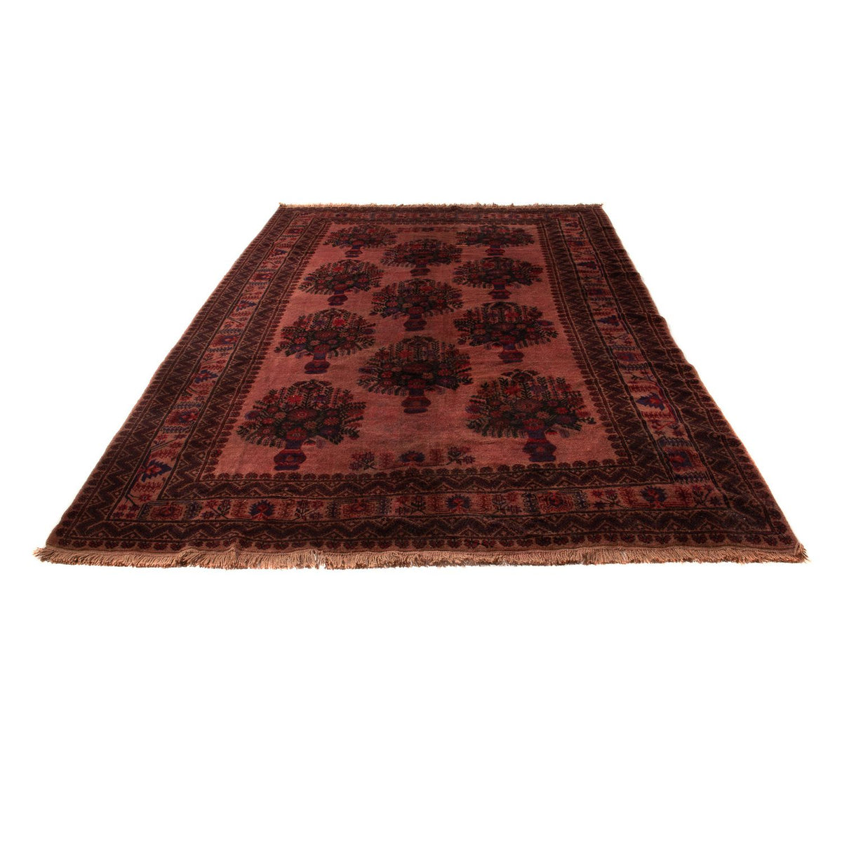 Alfombra afgana - 303 x 200 cm - multicolor