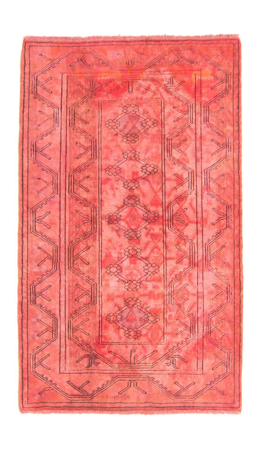 Alfombra Pakistani - 190 x 120 cm - rojo claro