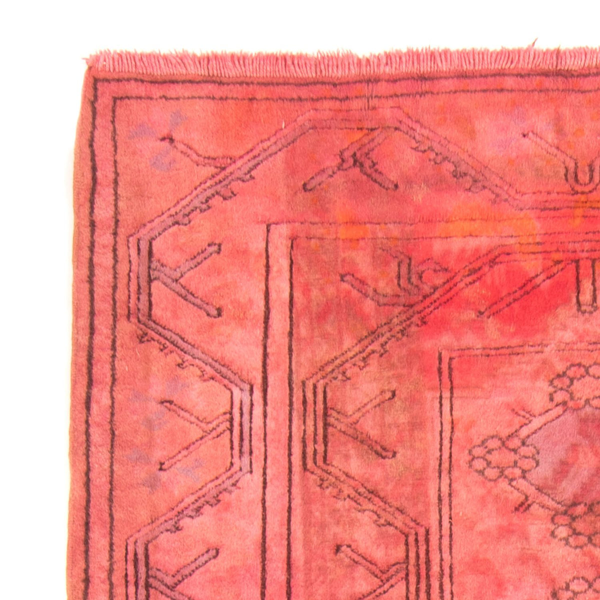 Alfombra Pakistani - 190 x 120 cm - rojo claro