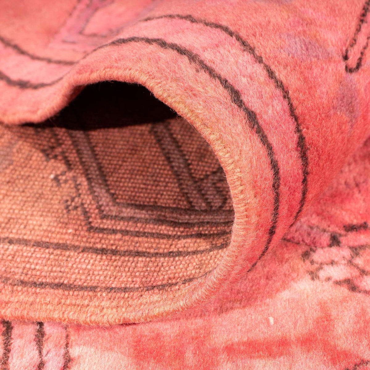 Alfombra Pakistani - 190 x 120 cm - rojo claro