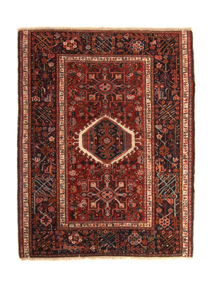 Alfombra persa - Nómada - 130 x 100 cm - multicolor
