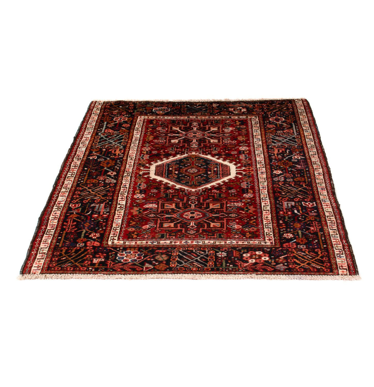 Alfombra persa - Nómada - 130 x 100 cm - multicolor