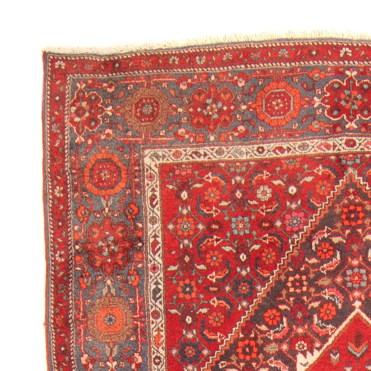 Alfombra persa - Nómada - 200 x 127 cm - rojo