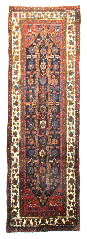 Alfombra de pasillo Alfombra persa - Nómada - 308 x 98 cm - naranja