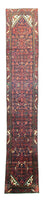Alfombra de pasillo Alfombra persa - Nómada - 390 x 65 cm - rosa