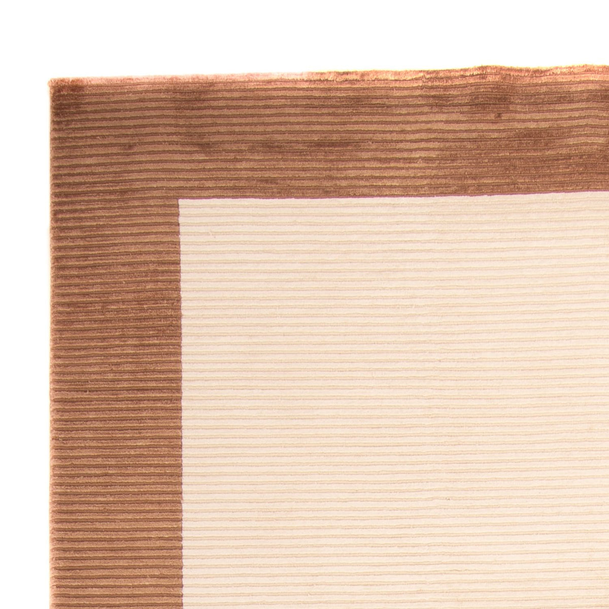 Alfombra de viscosa - 275 x 201 cm - beige