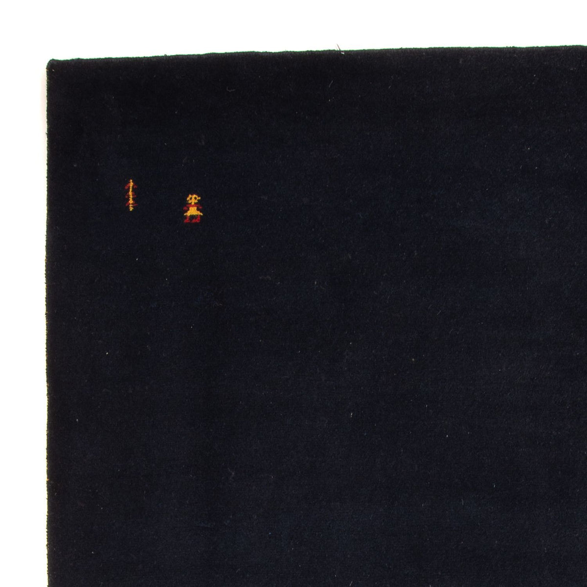Alfombra Gabbeh - Indus - 300 x 200 cm - azul oscuro