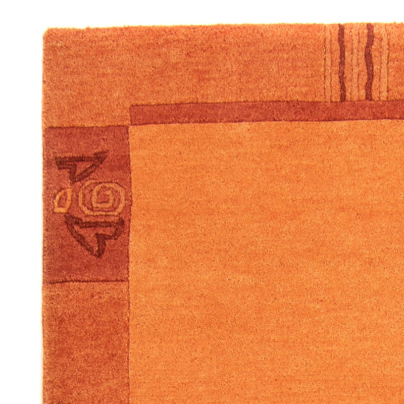 Alfombra de Nepal - 180 x 117 cm - naranja