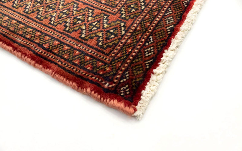 Alfombra Turkaman - 130 x 60 cm - rojo