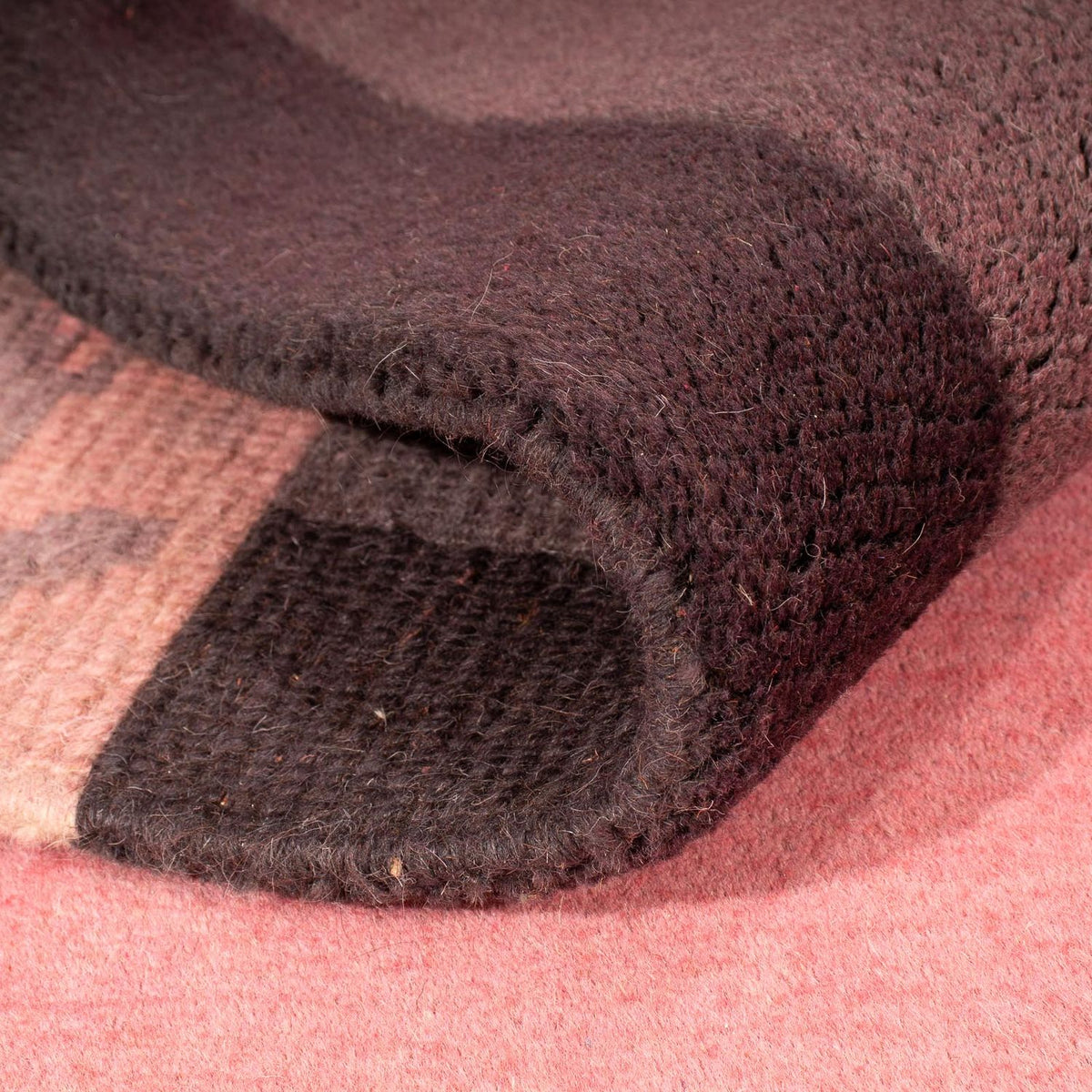 Alfombra de Nepal - 225 x 160 cm - rosa