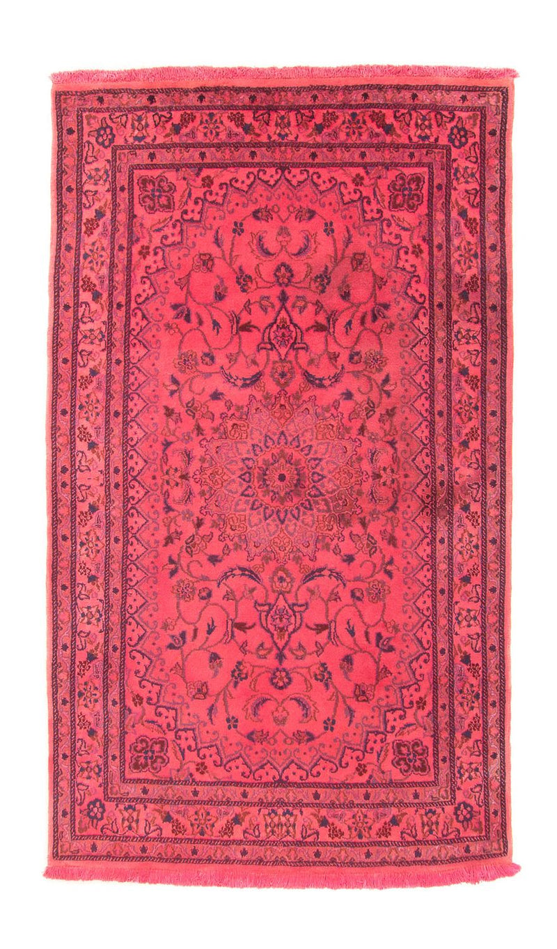Alfombra persa - Nain - 195 x 120 cm - rojo claro