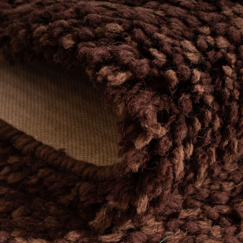 Alfombra de pasillo Alfombra de pelo largo - 295 x 66 cm - marrón