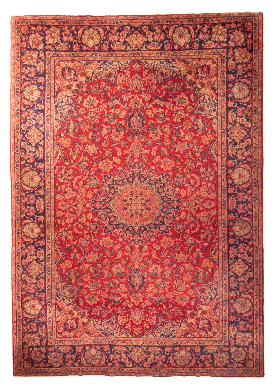 Alfombra persa - Clásica - 355 x 243 cm - rojo